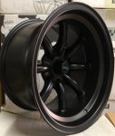 Комплект дисков Watanabe редкие параметры R15 9j ET-13 10.5j ET-32 4x114.3 (матовый черный)