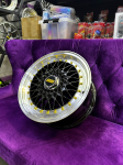Комплект дисков BBS RS R15 7j ET22 4×100 / 114.3 (черные) 2