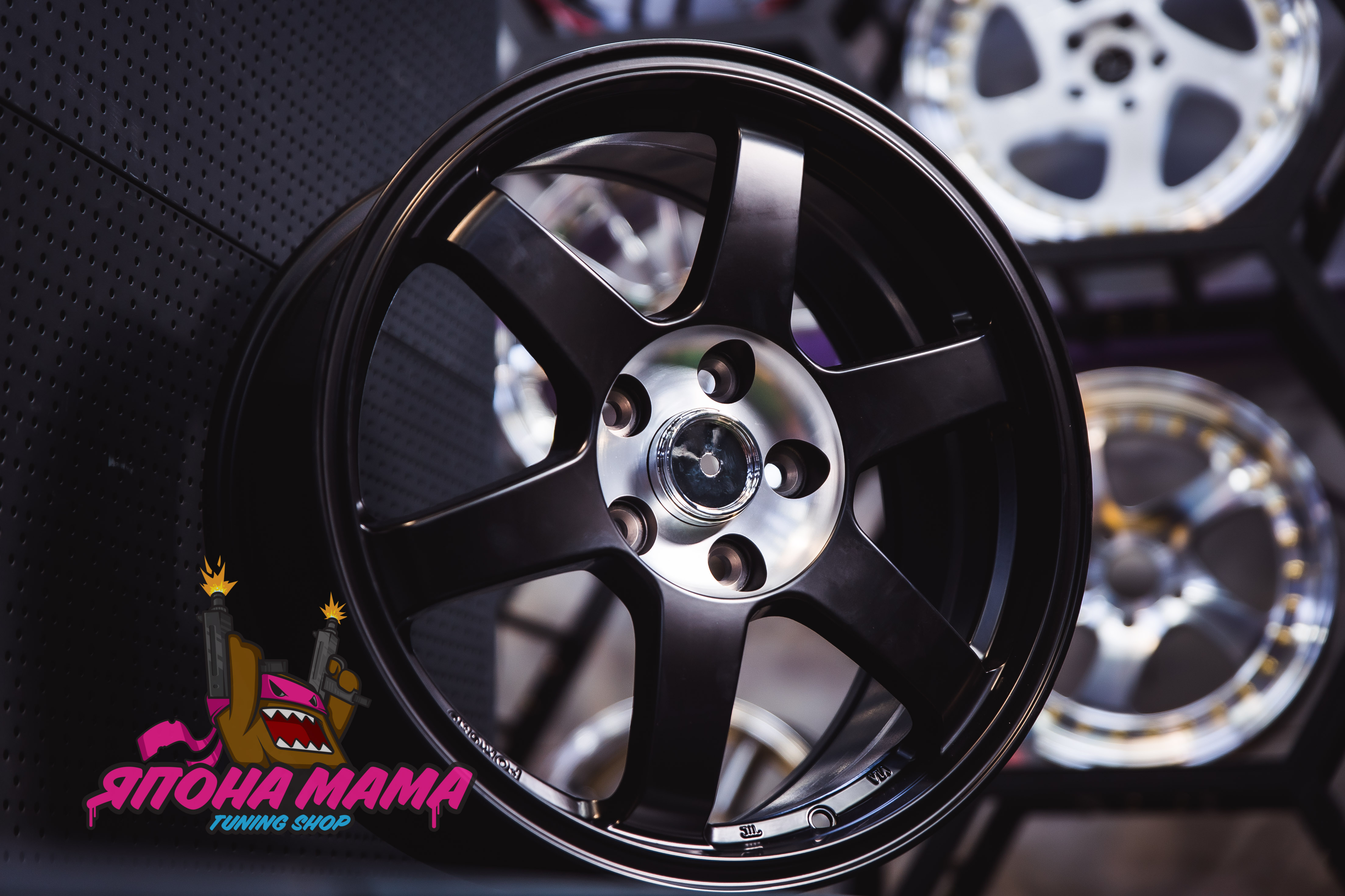 Комплект дисков Volk Racing TE37-SL R18 8j ET35 5x114.3 (черные)