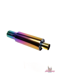 Глушитель HKS Hi-Power Neo Chrome умеренный бас 51mm.вход / 101mm.выход (универсальный) 9