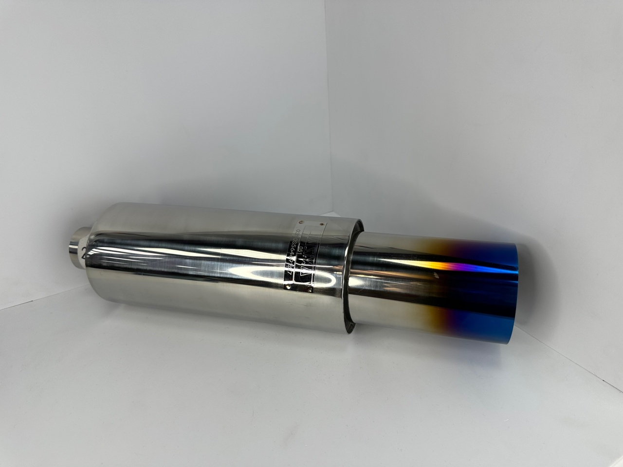 Глушитель HKS Hi-Power тихий бас 51mm.вход / 89mm.выход (универсальный) Уценка 2 1
