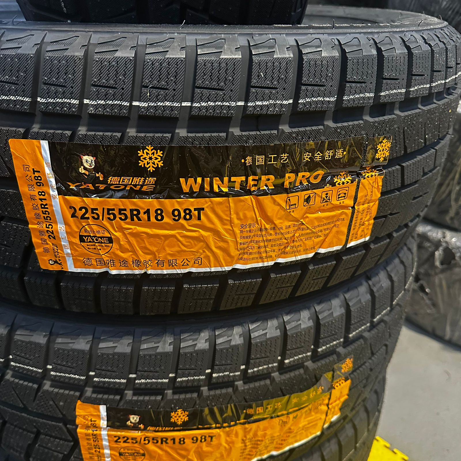 Шины YATONE WINTER PRO 225/55 R18 98T 3