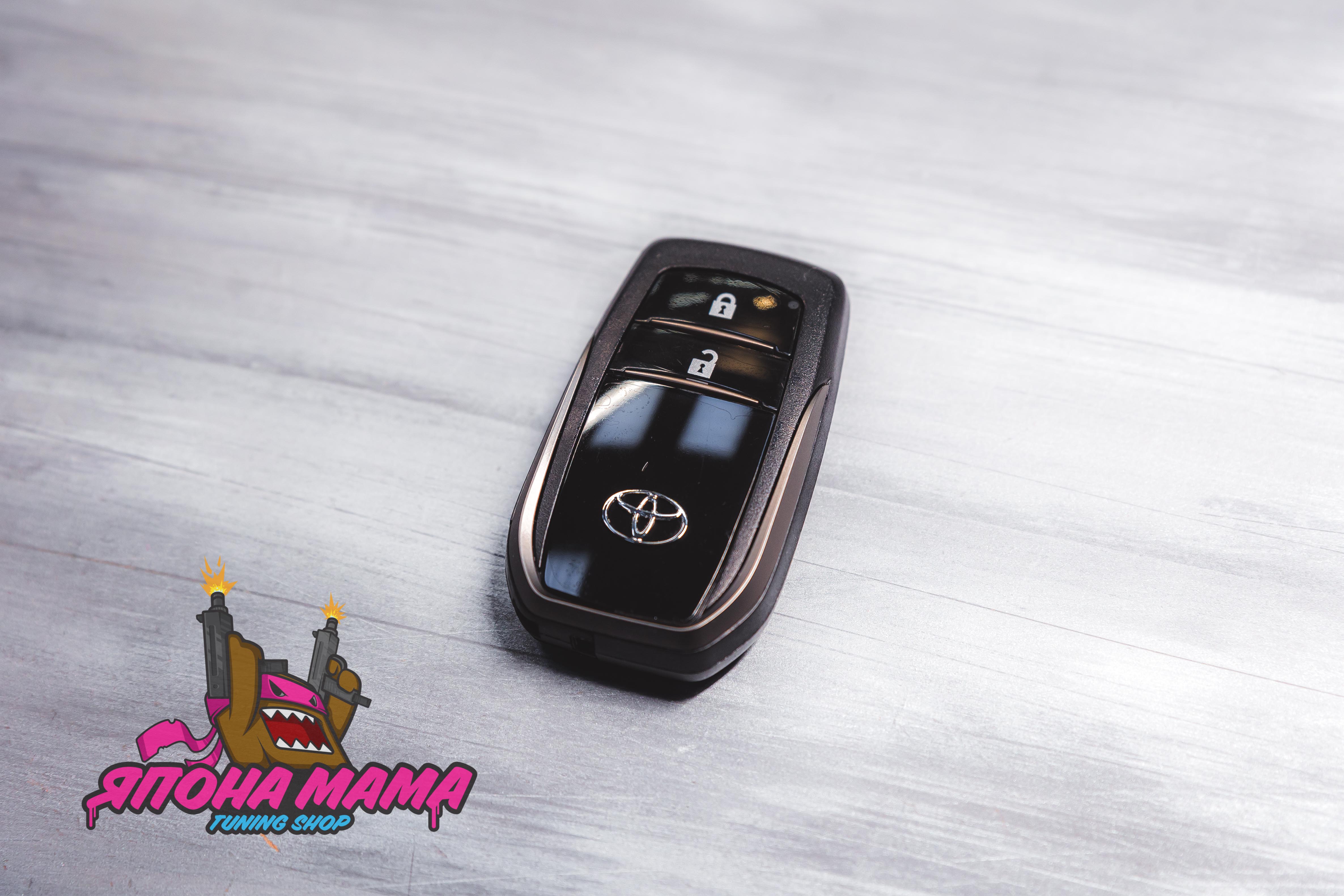 Корпус смарт-ключа Land Cruiser 200, 08-15 гг. дизайн 2016 , 2 кнопки 1