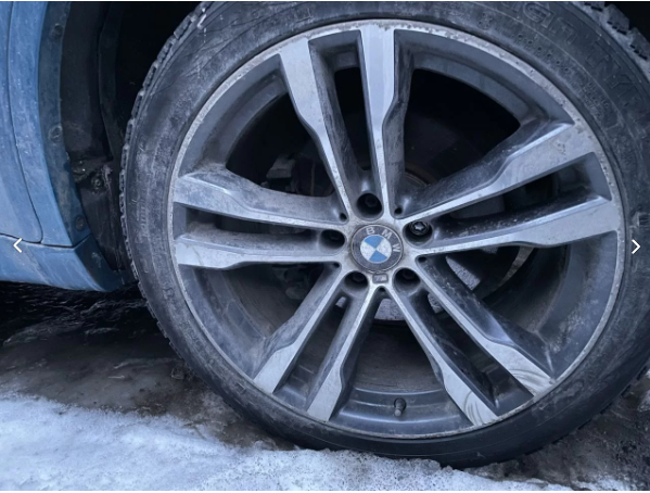 Комплект разношироких кованых дисков BMW Style R20 10J ET40, 11J ET37, ЦО 74.1, 5x120 (Gloss black) 2