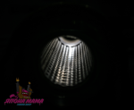 Глушитель HKS Hi-Power Neo Chrome громкий бас 76mm.вход / 110mm.выход (универсальный) 4