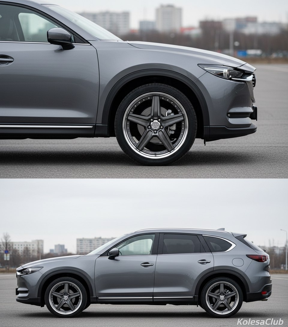 Комплект кованых дисков Mazda R20 8.5J ET45 5x114.3 67.1 2