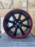 Комплект дисков Watanabe с полкой R15 8j ET0 4x100 (черный + красный) 3