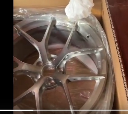Комплект разношироких кованых дисков BBS FI-R R19 10J ET30, 11J ET40, ЦО 66.6, 5x112 (Brushed Silver) 3