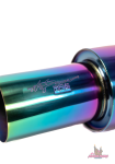 Глушитель HKS Hi-Power Neo Chrome тихий бас 63mm.вход / 89mm.выход (универсальный) 7
