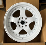 Комплект дисков WORK Meister S1 R16 8.5J ET25 4x100/4x114.3 (белые)