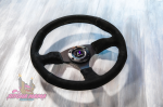 Руль оригинальный Lines Racing замшевый минимальный вынос