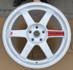 Комплект дисков TE37 R17 5x100 7.5J ET38 (белые)