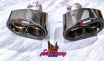 Насадки глушителя Akrapovic Audi под одинарную трубу (пара) 1