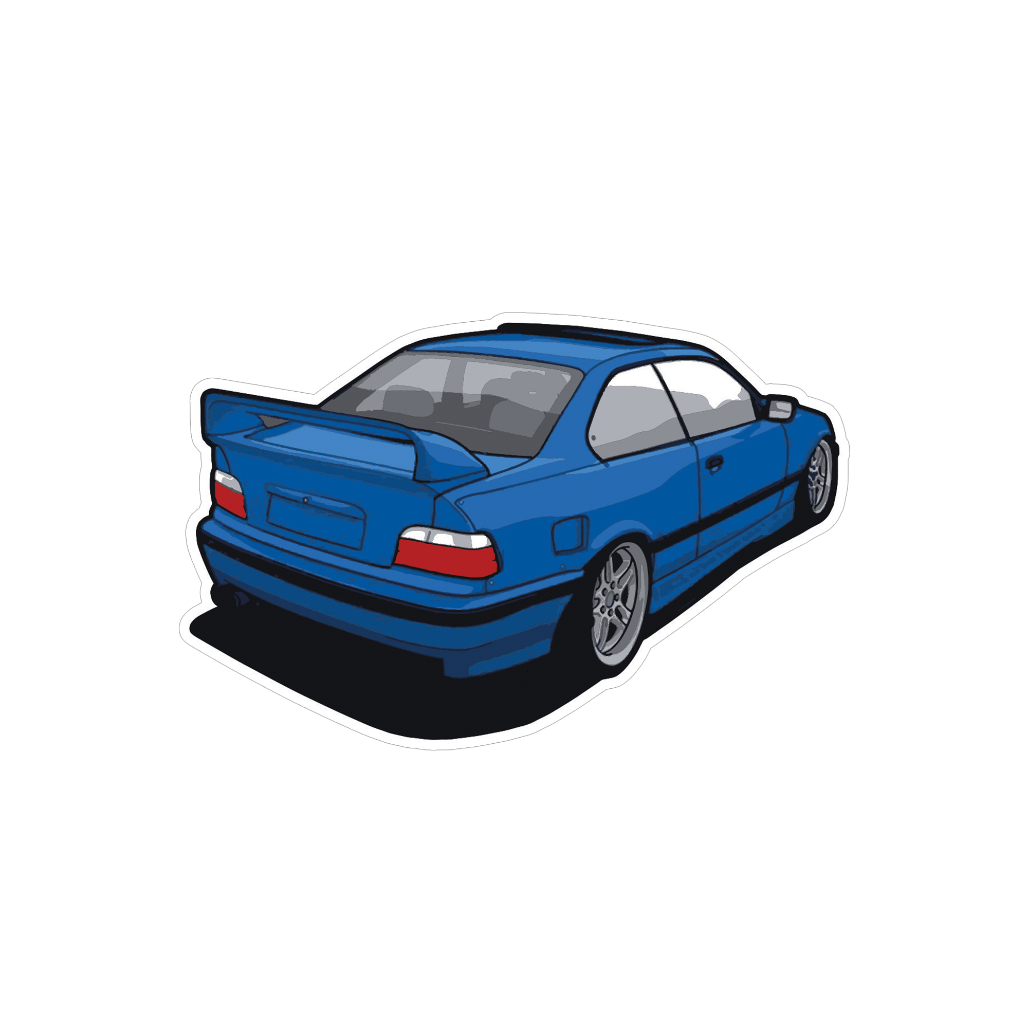 Наклейка BMW E36 Drift