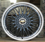 Комплект дисков BBS RC R17 7.5j ET38 4x100 / 114.3 (черные)
