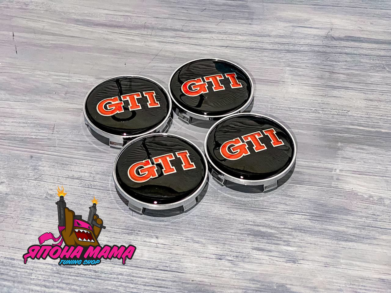 Заглушки для литых дисков GTI