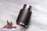 Насадка открытого типа на глушитель AKRAPOVIC Style глянцевый карбон (вход: 64-67 , выход: 89) 1