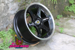 Комплект дисков Volk Racing TE37 R17 7.5j ET40 4x100 / 114.3 с полкой (черные) 4