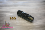 Ручка переключения передач в стиле JDM 15cm., спираль (Черный)