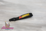 Брелок для ключей тканевый Akrapovic с карабином