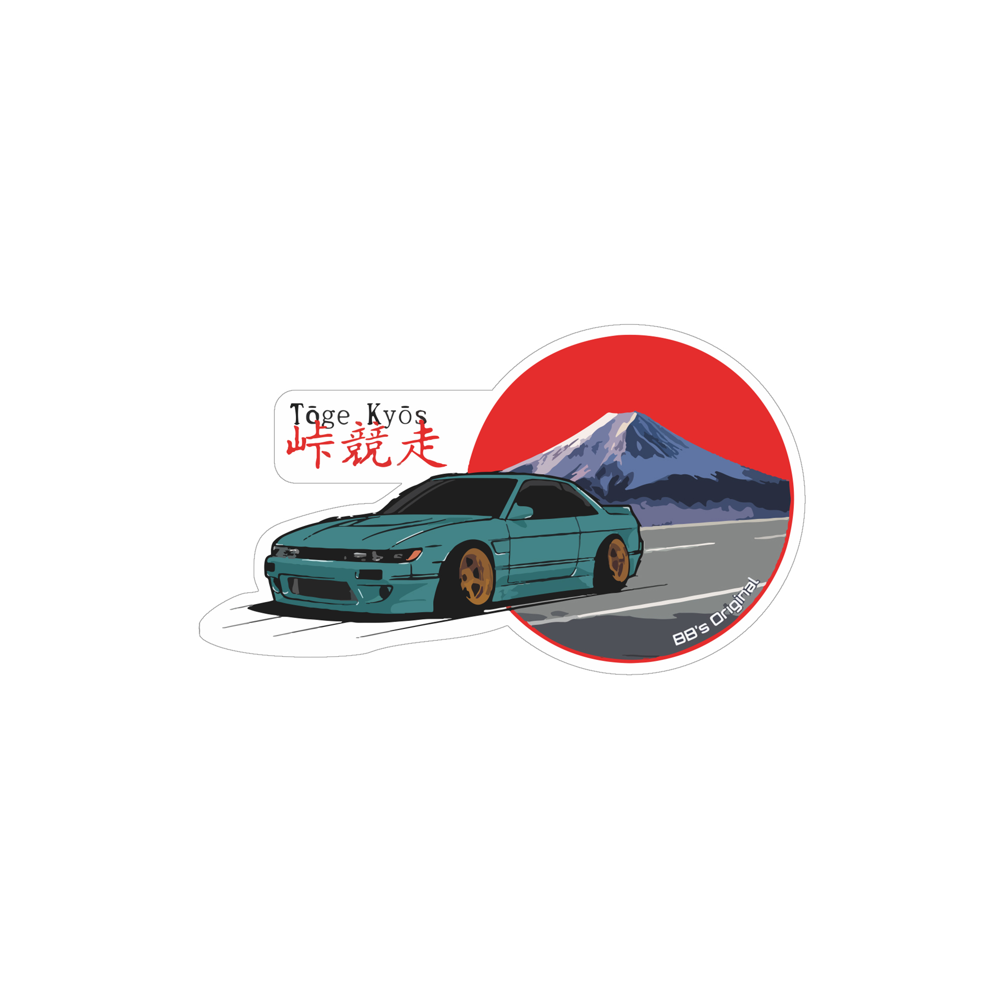 Наклейка Nissan Silvia S13