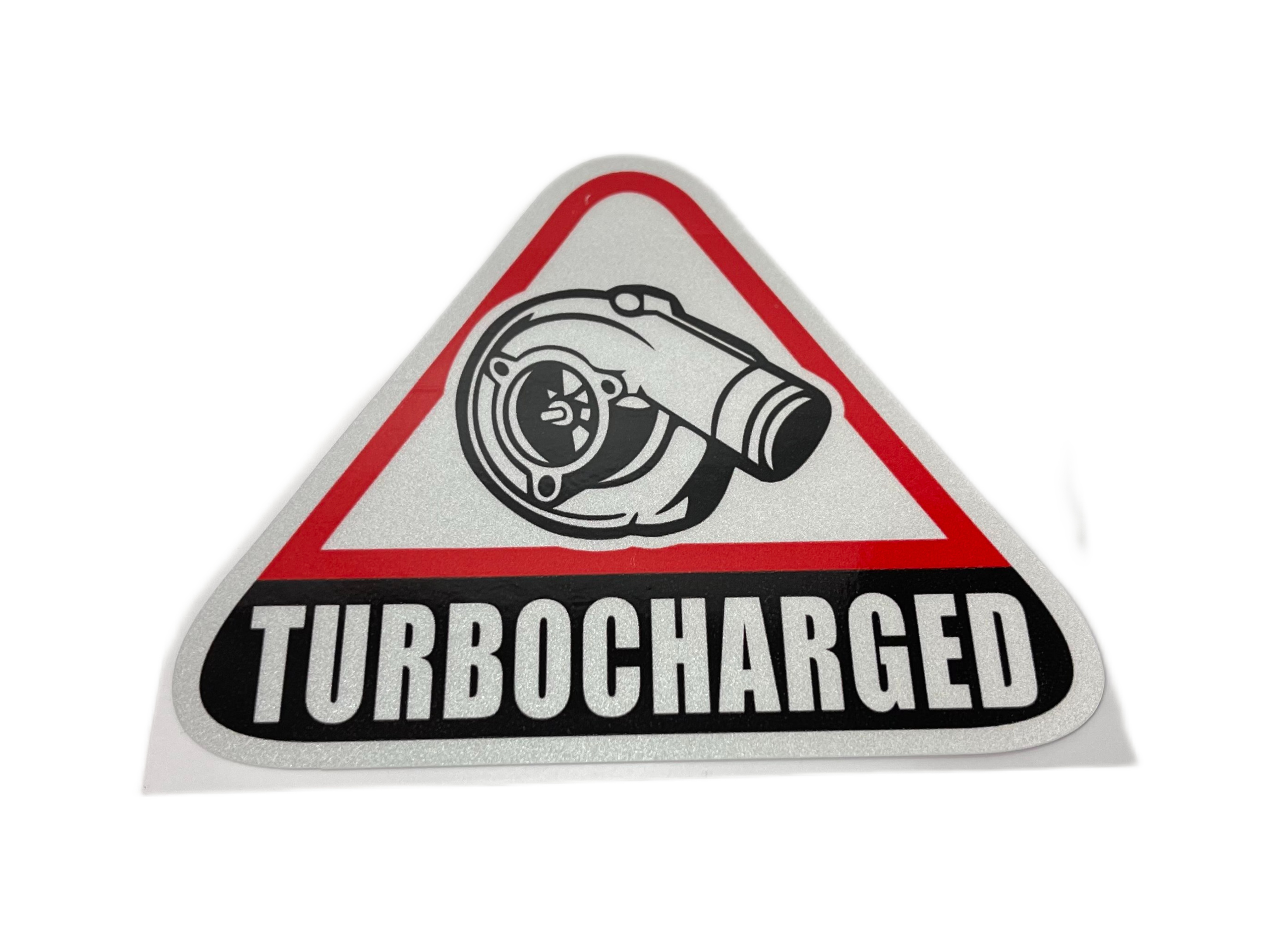 Светоотражающая наклейка TURBOCHARGED