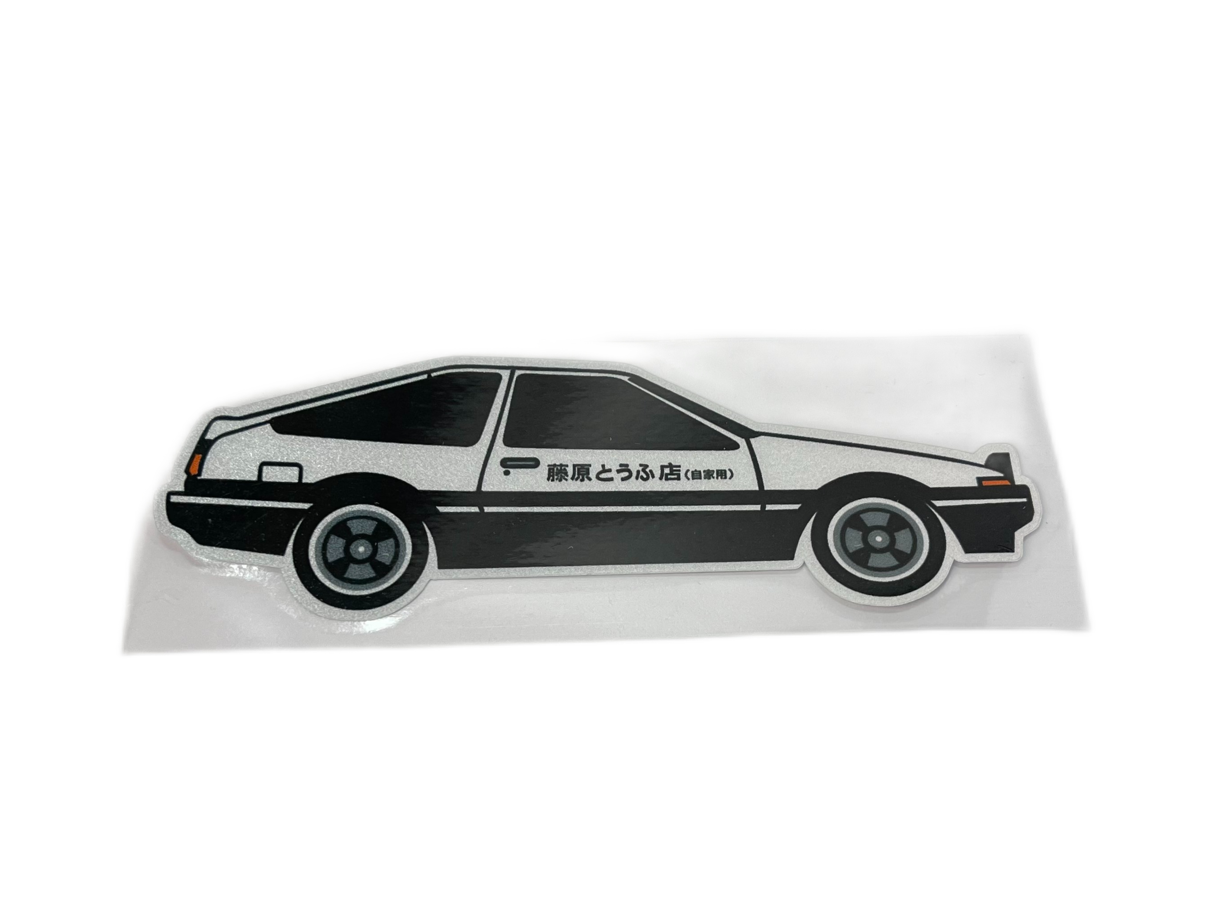 Светоотражающая наклейка INITIAL Toyota AE86