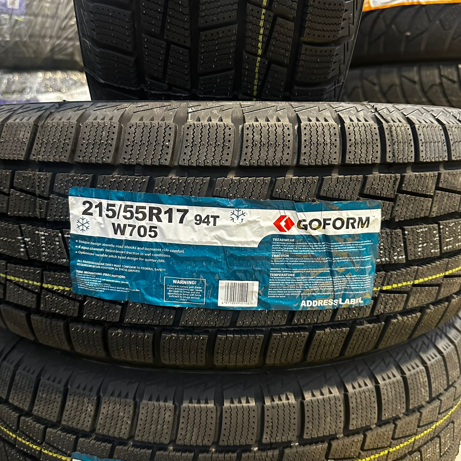 Шины GOFORM Winter W705 215/55 R17 94T 4