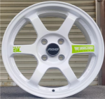 Комплект дисков Volk Racing TE37 R15 6.5j ET38 4x100 (белые) 1