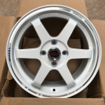 Комплект дисков Volk Racing TE37 R15 6.5j ET38 4x100 (белые) 2