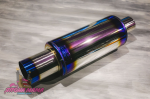 Глушитель HKS Titan Hi-Power тихий бас 51mm.вход / 89mm.выход (универсальный)
