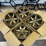 Комплект дисков Volk Racing TE37 R17 8j ET38 4x100 (бронза) 1