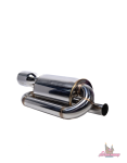 Глушитель Twin loop 51/63 mm. (приятный звук) 3