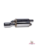 Глушитель Twin loop 51/63 mm. (приятный звук) 6