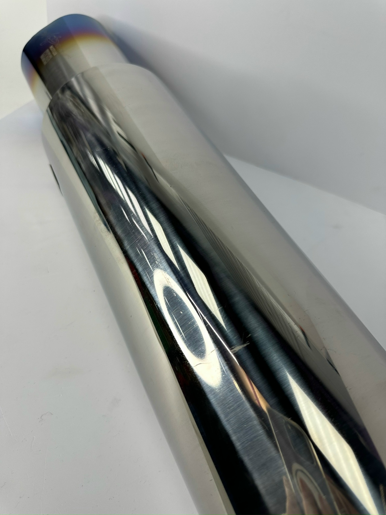 Глушитель HKS Hi-Power умеренный бас 51mm.вход / 101mm.выход (универсальный)  Уценка 5 3
