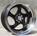 Комплект  дисков JNC R17 9J ET10 5X112/5X120 (black)