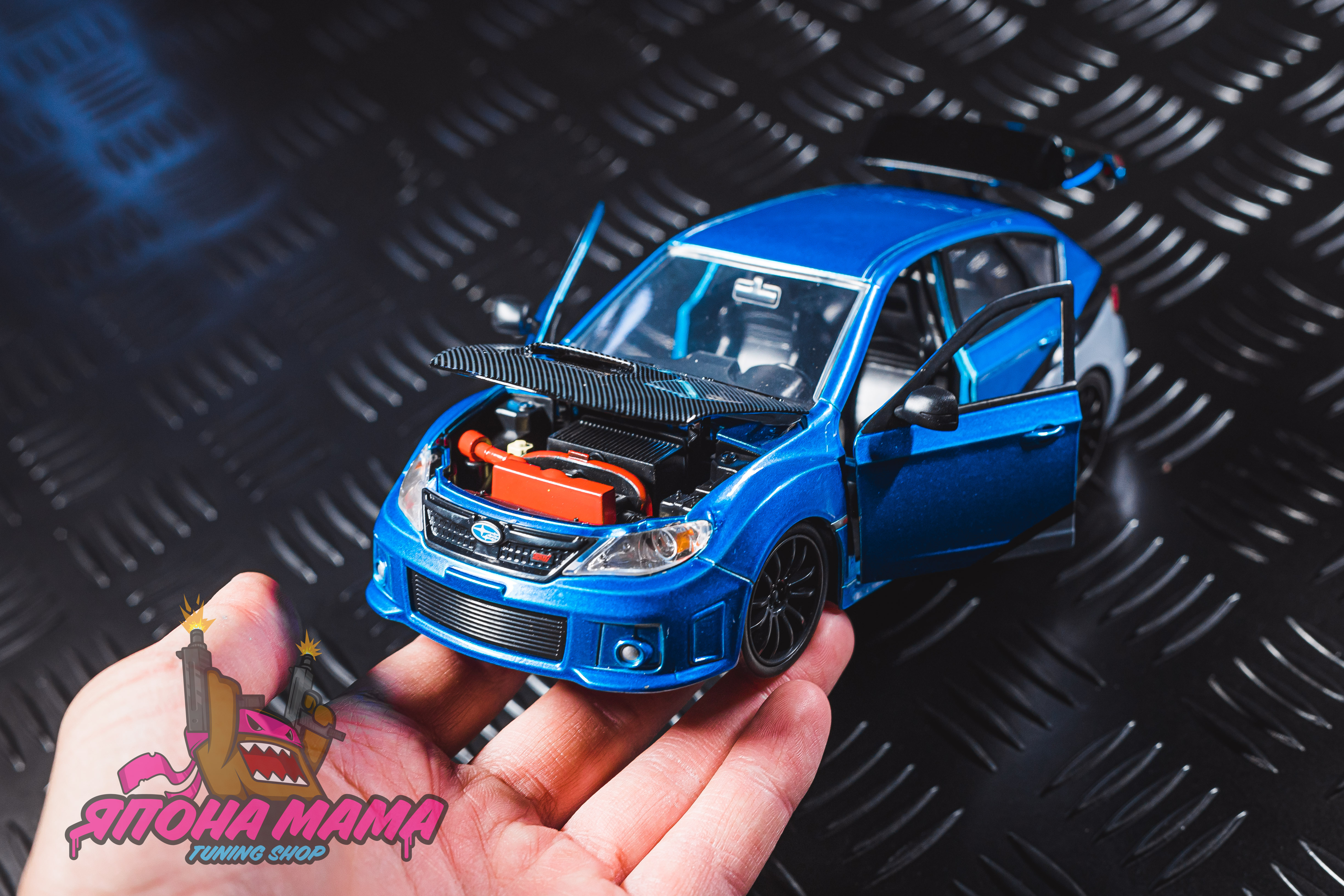 Металлическая модель Brian's Subaru Impreza WRX STI Fast & Furious 1:24 2