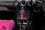 Ручка переключения передач в стиле JDM 15cm. (граненая/2 цвета) ver.3