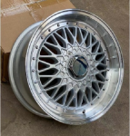 Комплект дисков BBS RS R15 7j ET35 4x100 / 114.3 (серебро)