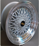 Комплект дисков BBS RS R14 6j ET30 4x100 / 4x114.3 (серебро)