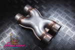 Переходник выхлопных систем Magnaflow style (X-pipe) 63mm 2
