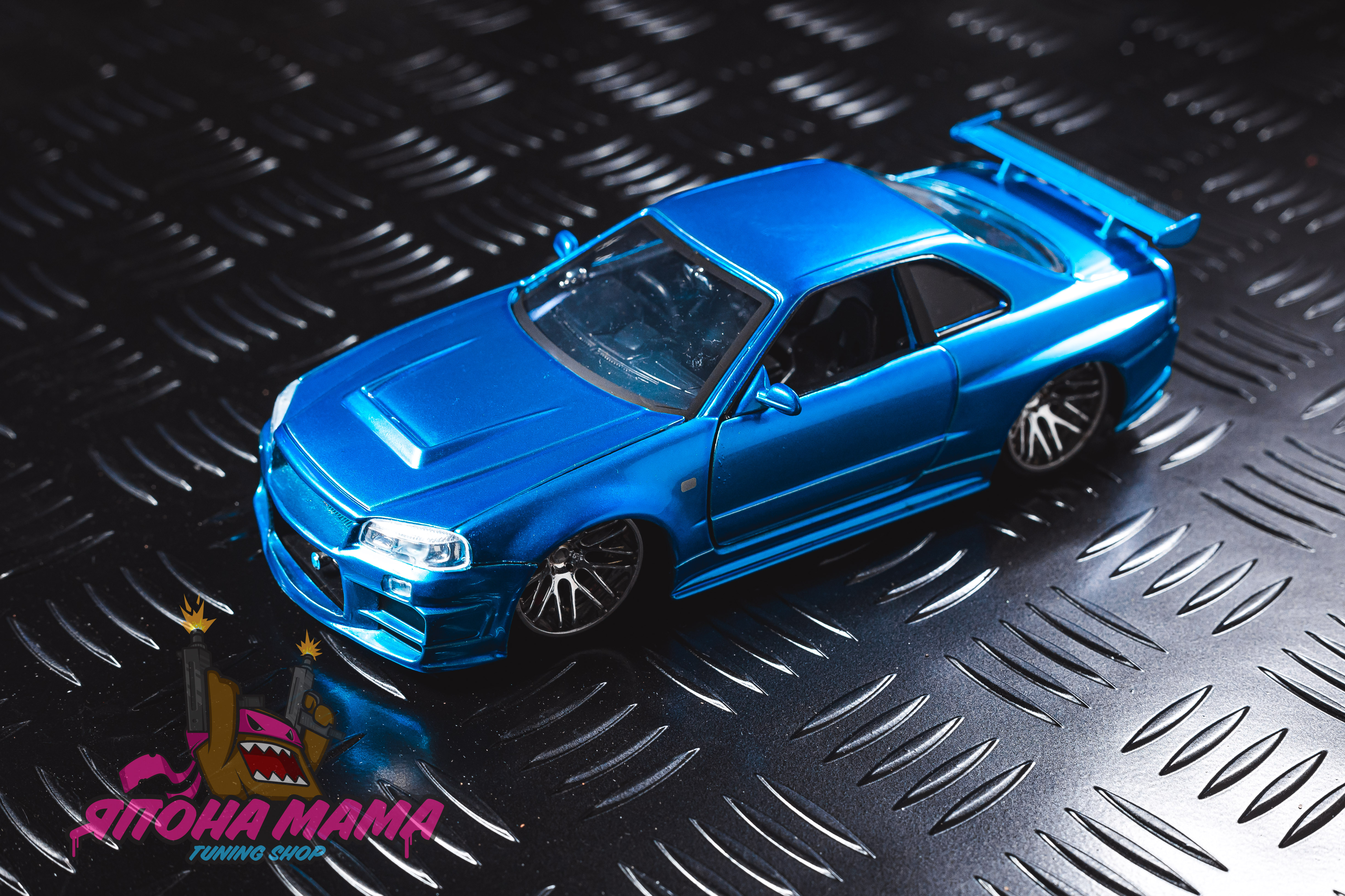 Металлическая модель Fast & Furious Brian's Nissan Skyline GT-R ver.2