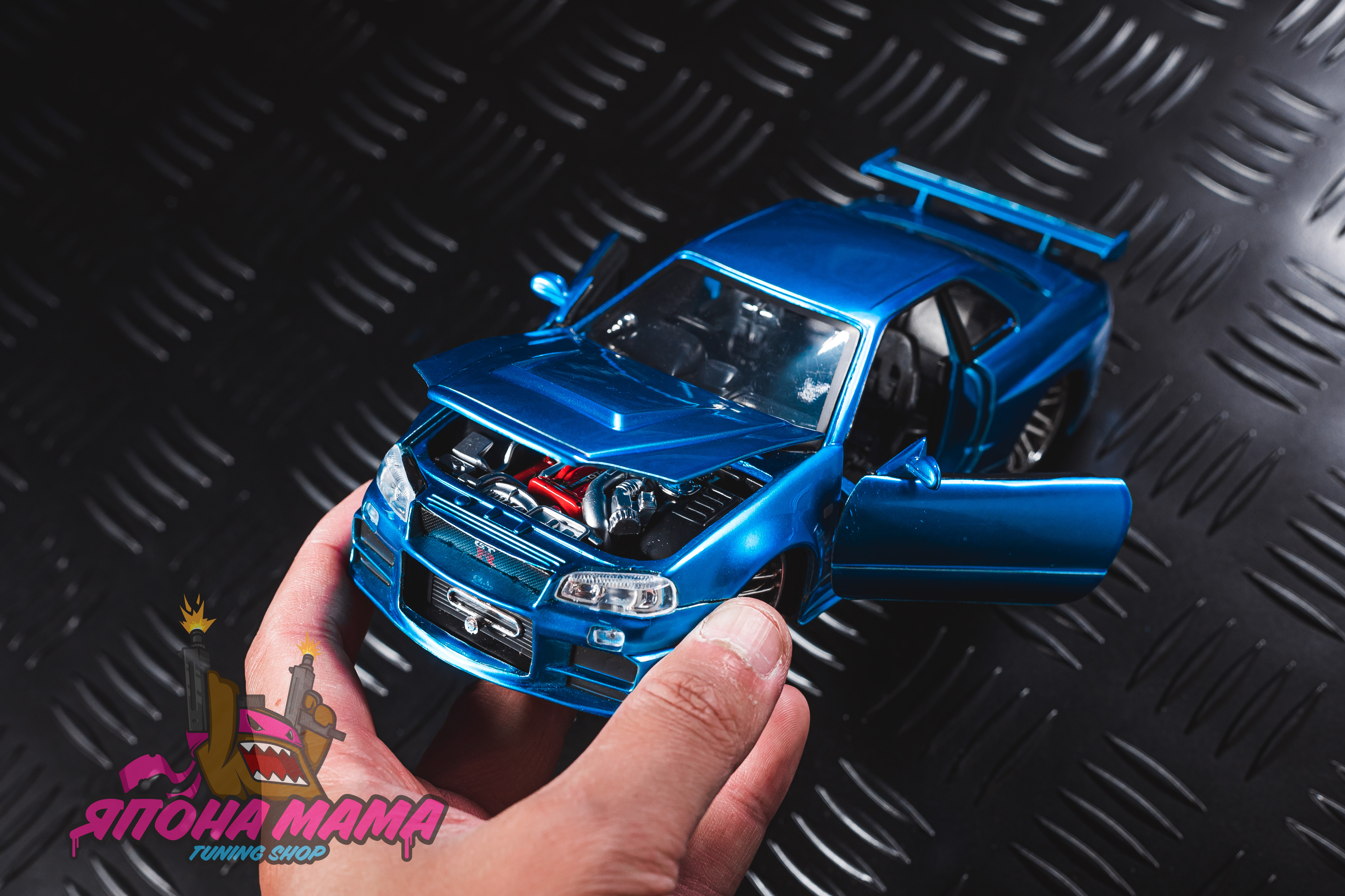 Металлическая модель Fast & Furious Brian's Nissan Skyline GT-R ver.2 2