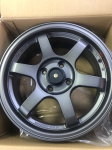 Комплект дисков Volk Racing TE37-SL R15 6.5j ET38 4x100 (Серый)