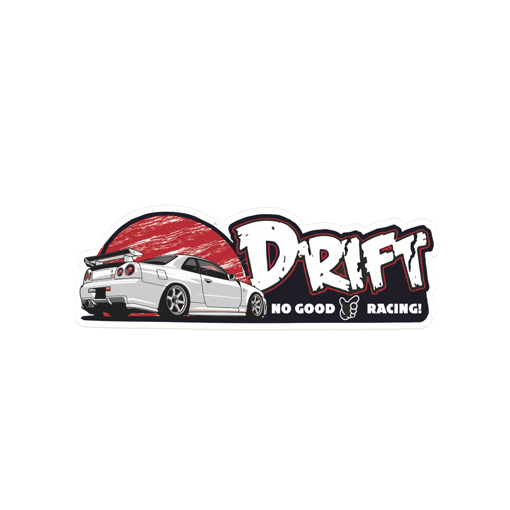 Наклейка Drift No Good. Racing