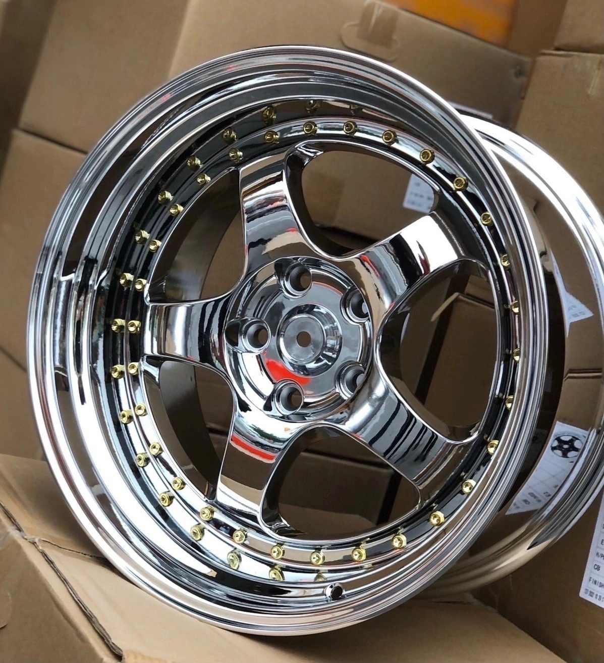 Комплект дисков WORK Meister S1 R18 9J ET25 5x114.3 (хром)