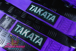 Спортивные ремни безопасности Takata 4-х точечные высокое качество, быстросъемный крепеж (Фиолетовый) 3
