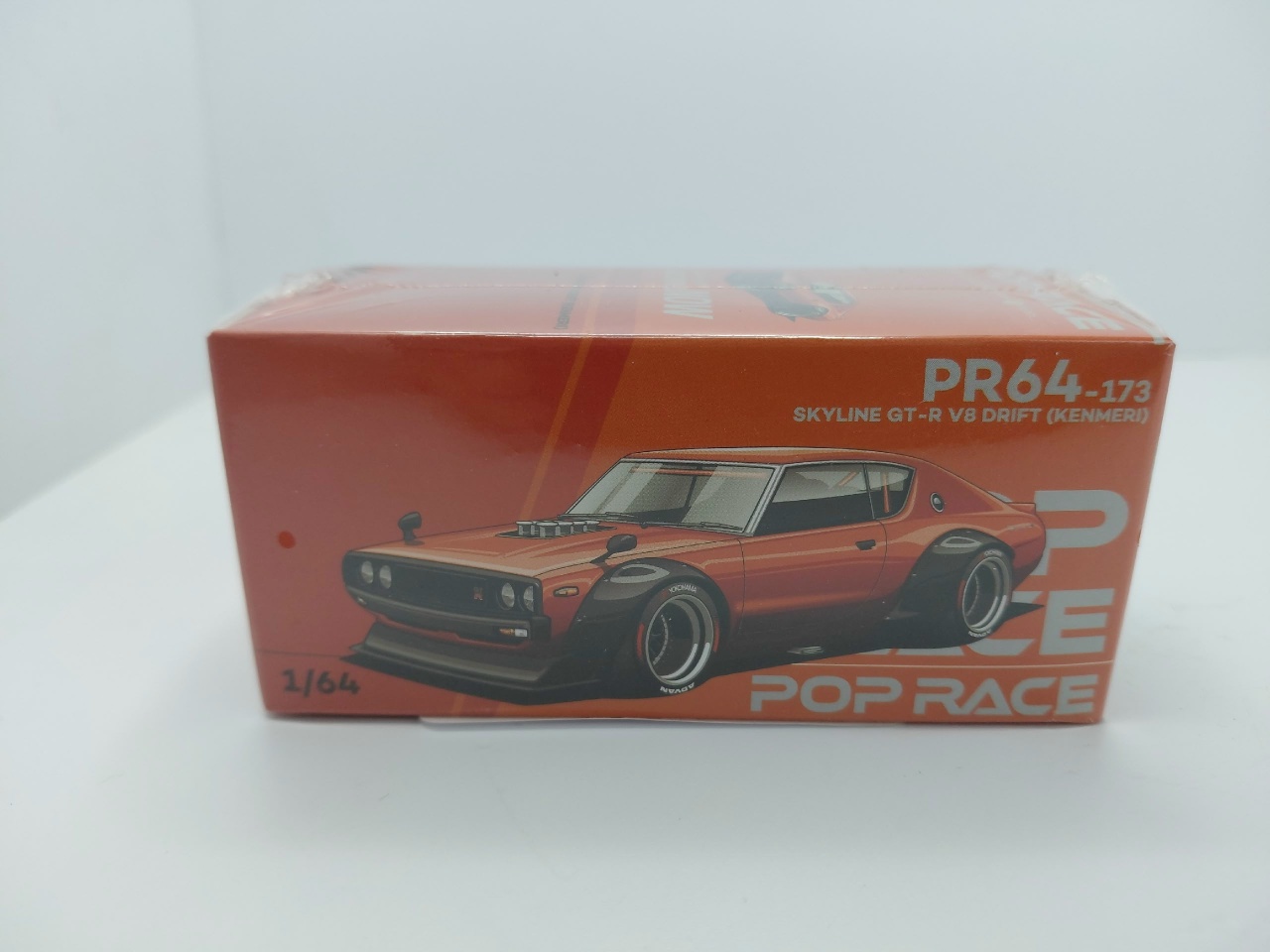 Коллекционная машинка Nissan Skyline GT-R V8 Drift (kenmeri)