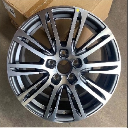 Комплект дисков AUDI style R19 8.5J ET35 5x112 (черный с серебром)