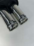 Глушитель REMUS под 2 выхода без опала, 51-63mm. вход 2